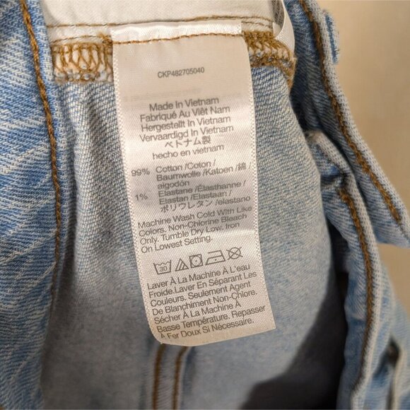 Madewell The Perfect Vintage Straight Leg Jeans Light Wash Women's Sz 30 - Picture 11 of 12